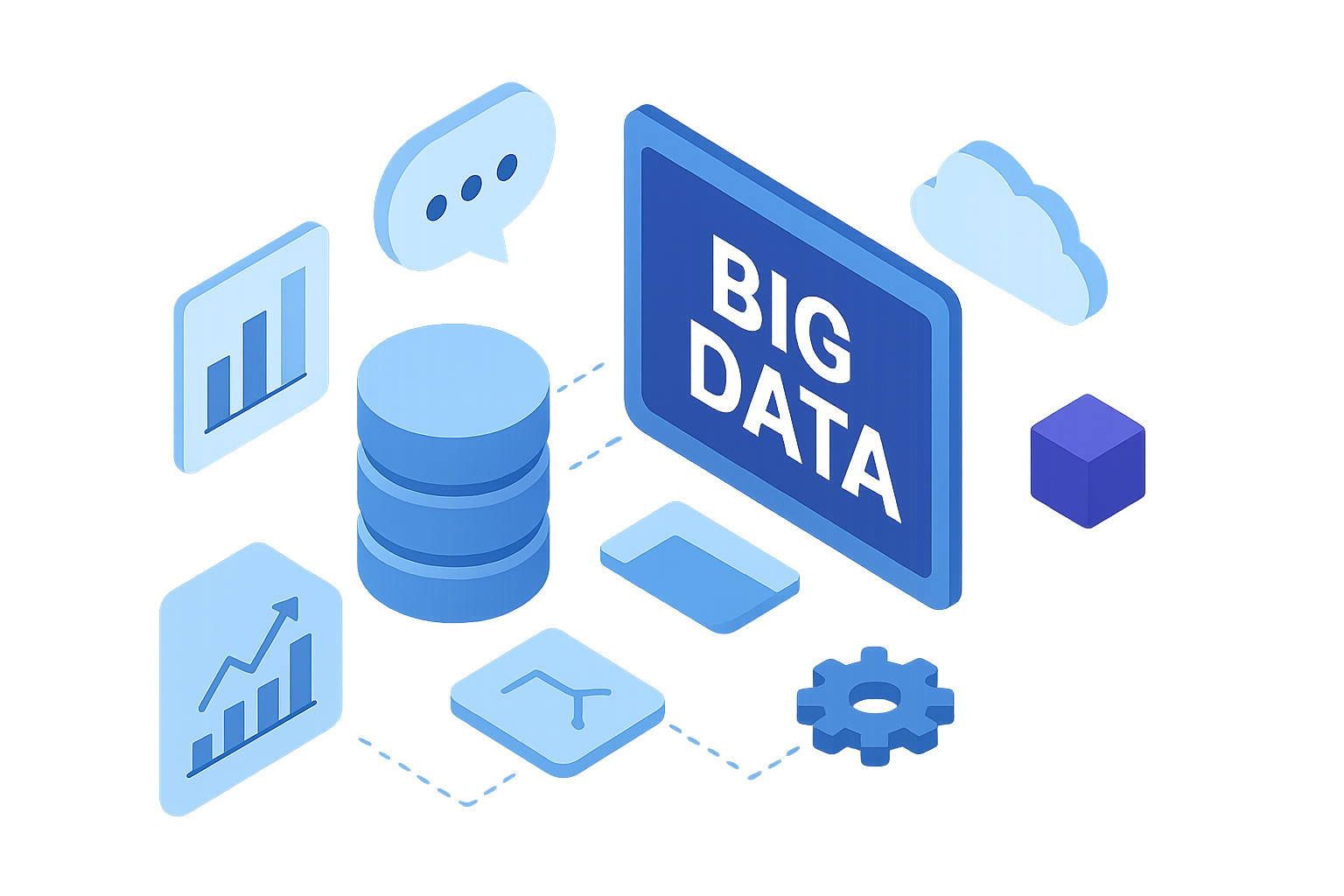 Big Data Analytics Icon
